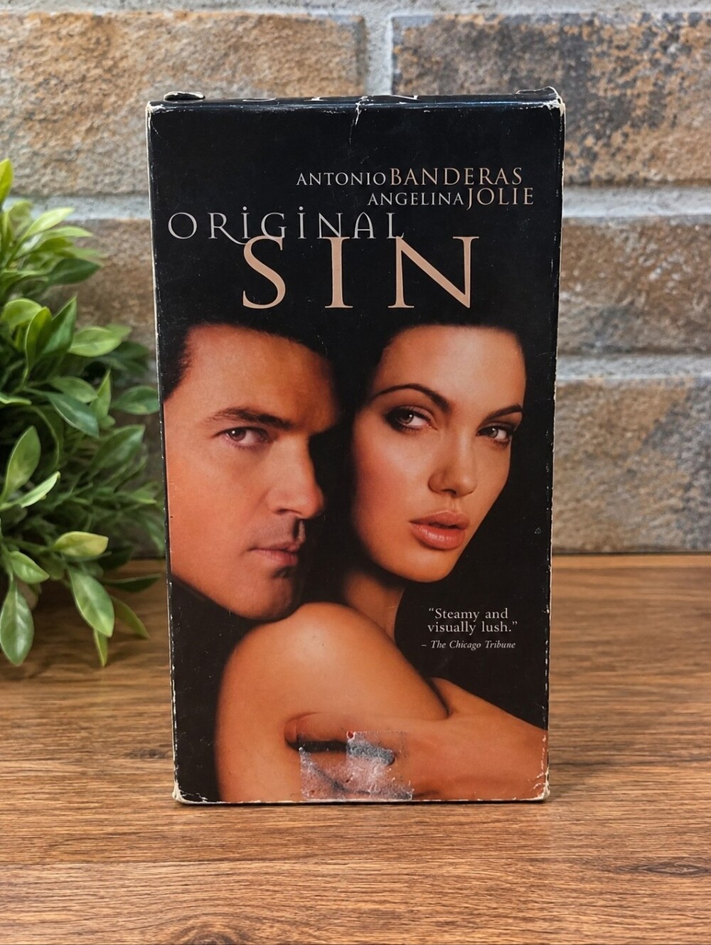 Original sin VHS video tape